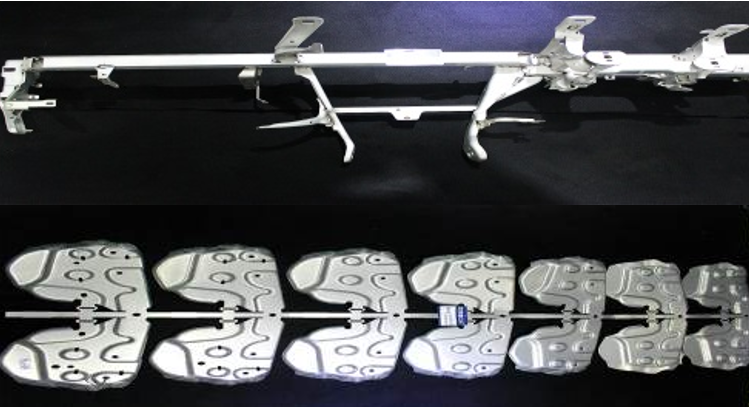  级进模具—仪表板骨架（ Audi B9、 Audi C8 ）