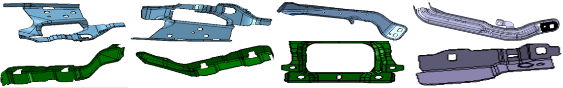  高精度模具—Audi B9 仪表板骨架总成